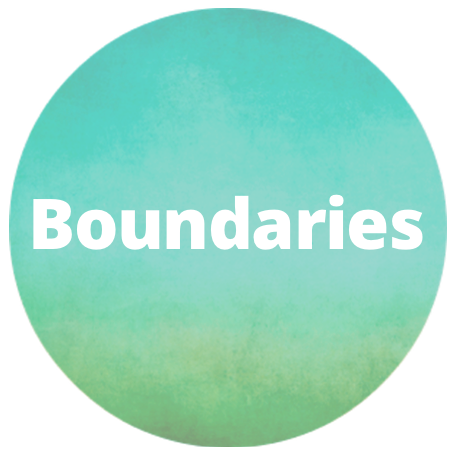 boundaries button